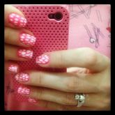 Case furadinha rosa