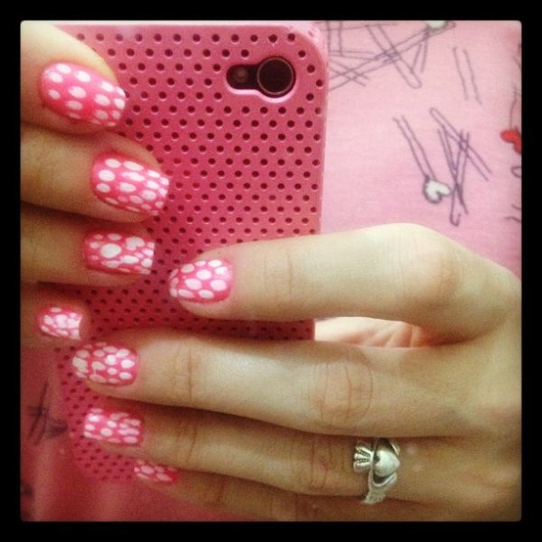 Case furadinha rosa