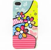 Case florzinhas - iPhone 4/4s
