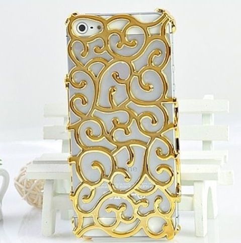 Case arabesco dourado - iphone 5